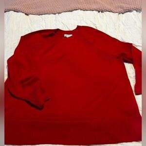 Target. Xxl red sweater